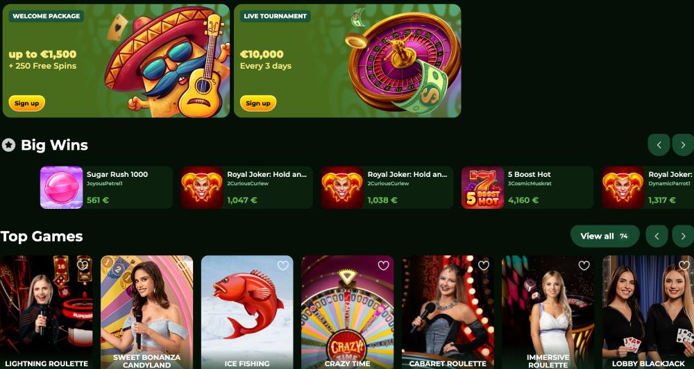 Assistenza clienti di Casinacho Casino sempre disponibile